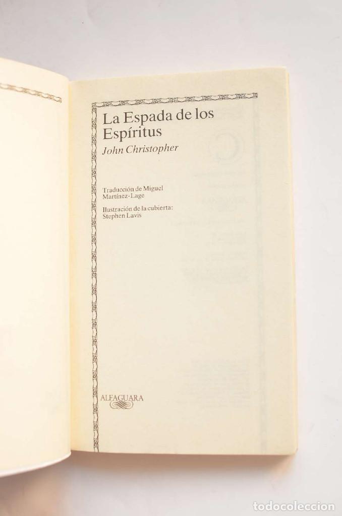 Libros: La Espada de los Esp&iacute;ritus - CHRISTOPHER, John - Foto 3