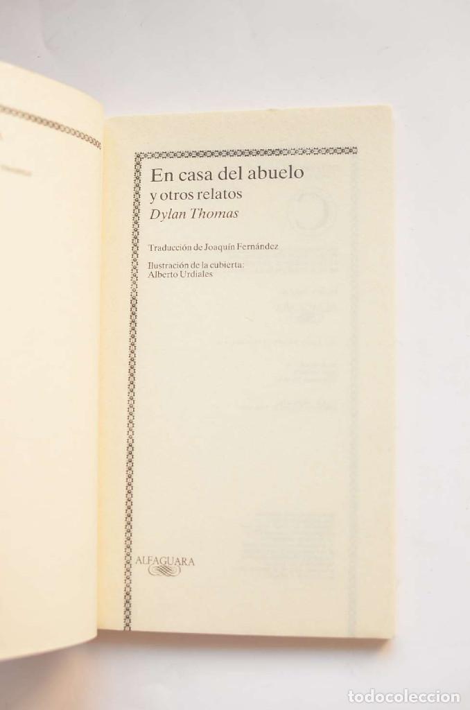 Libros: En casa del abuelo y otros relatos - DYLAN, Thomas - Foto 3