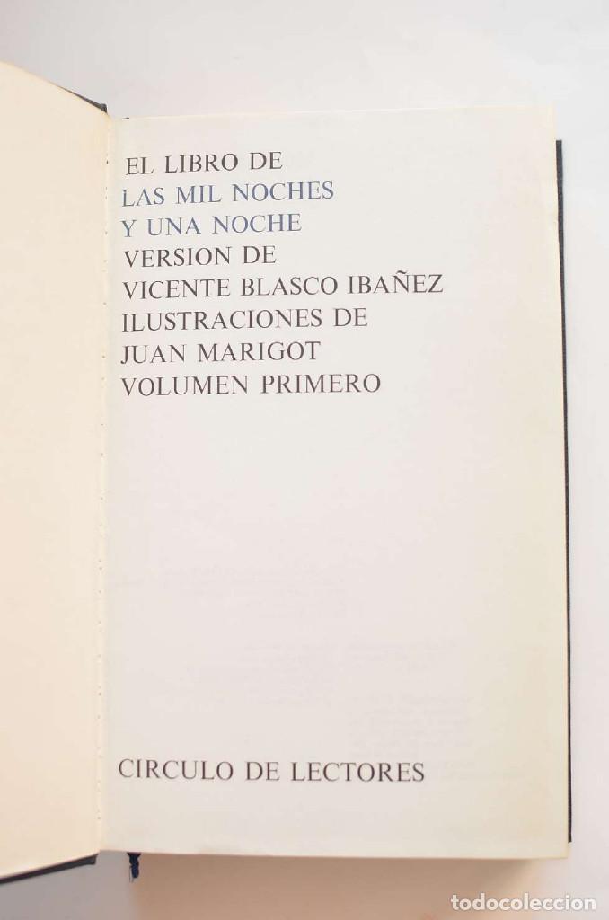 Libros: El Libro de las Mil y Una Noches. Tomo I - AN&Oacute;NIMO - Foto 3