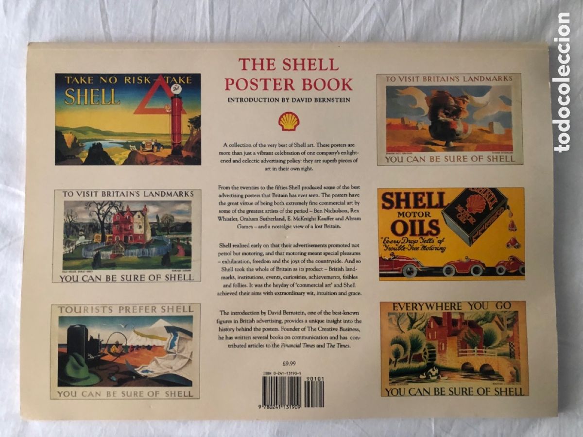 Libros: THE SHELL POSTER BOOK-OIL AND PETROL-1992 - Foto 2