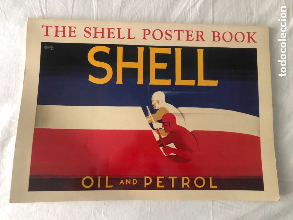 Libros: THE SHELL POSTER BOOK-OIL AND PETROL-1992 - Foto 1