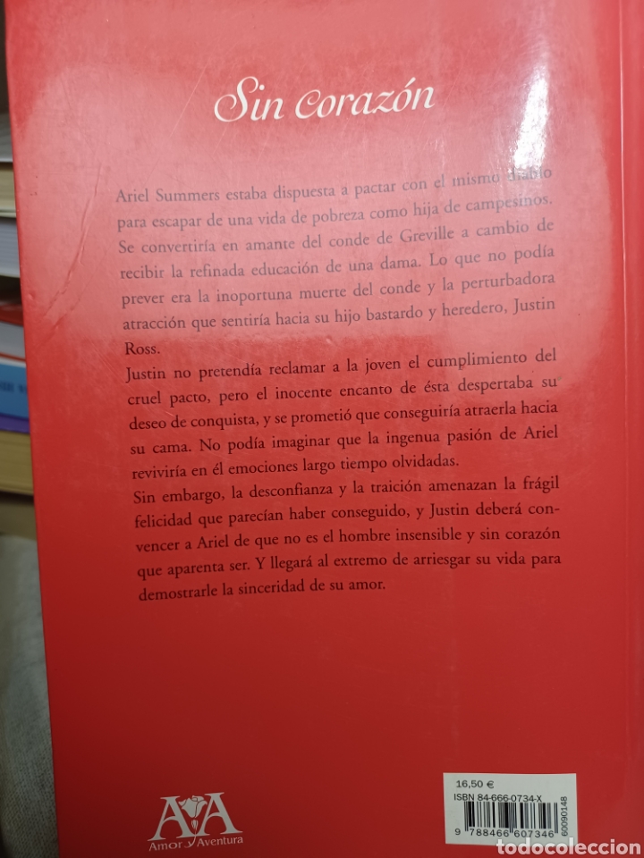 Libros: Barybook C95. . Sin coraz&oacute;n kat Martin edita Vergara - Foto 2