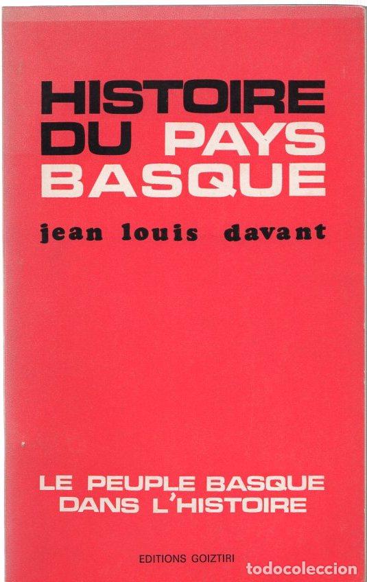 Libros: Histoire du Pays Basque - Davant, Jean - Louis - Foto 1