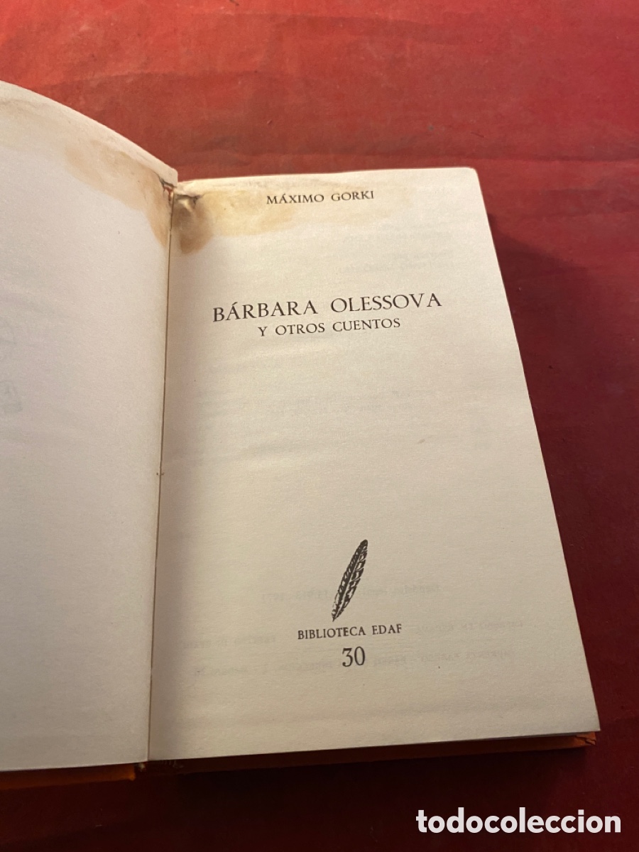 Libros: BARBARA OLESSOVA M&Aacute;XIMO GORKI - Foto 2
