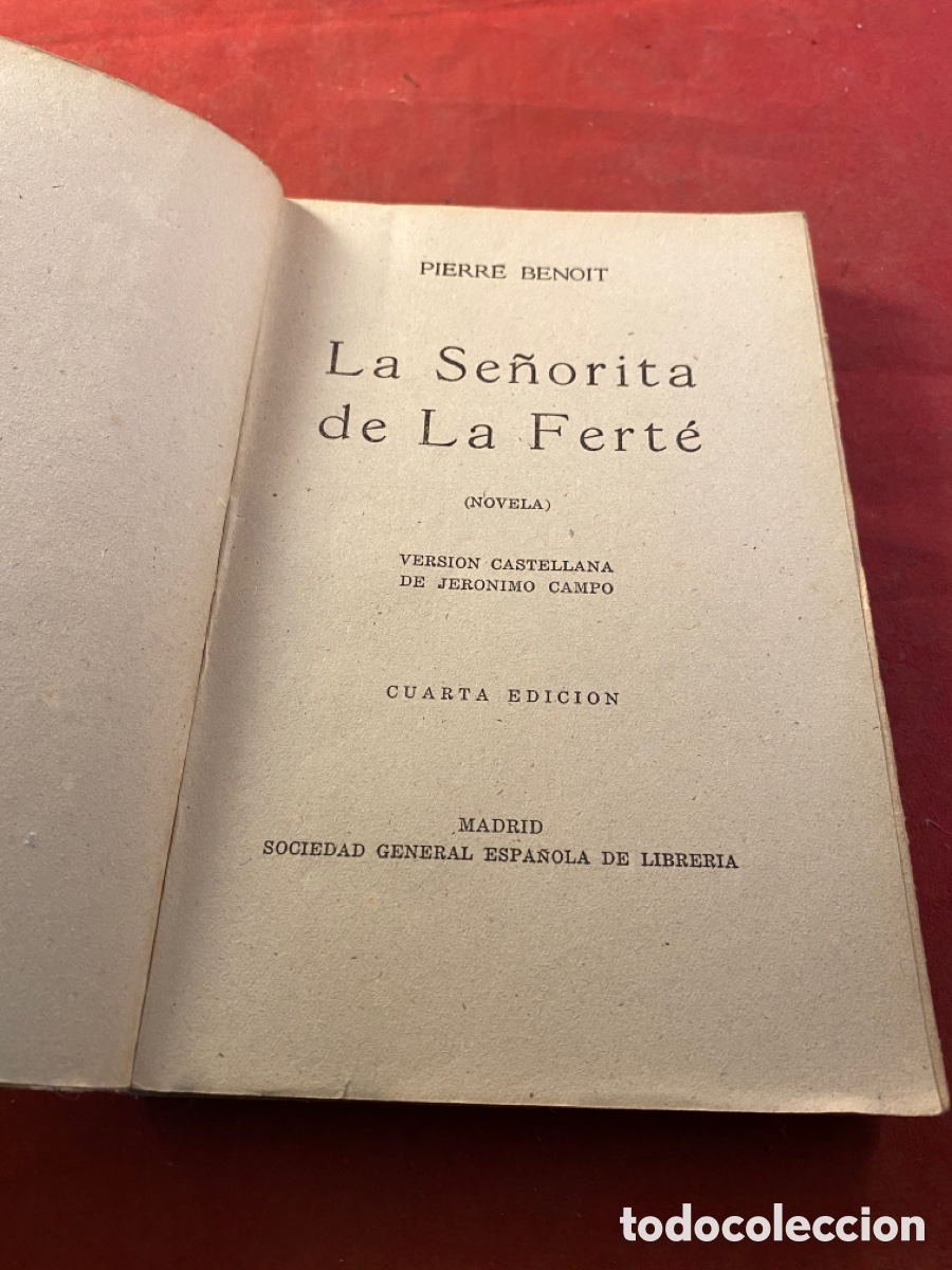 Libros: LA SE&Ntilde;ORA DE LA FERTE - Foto 2