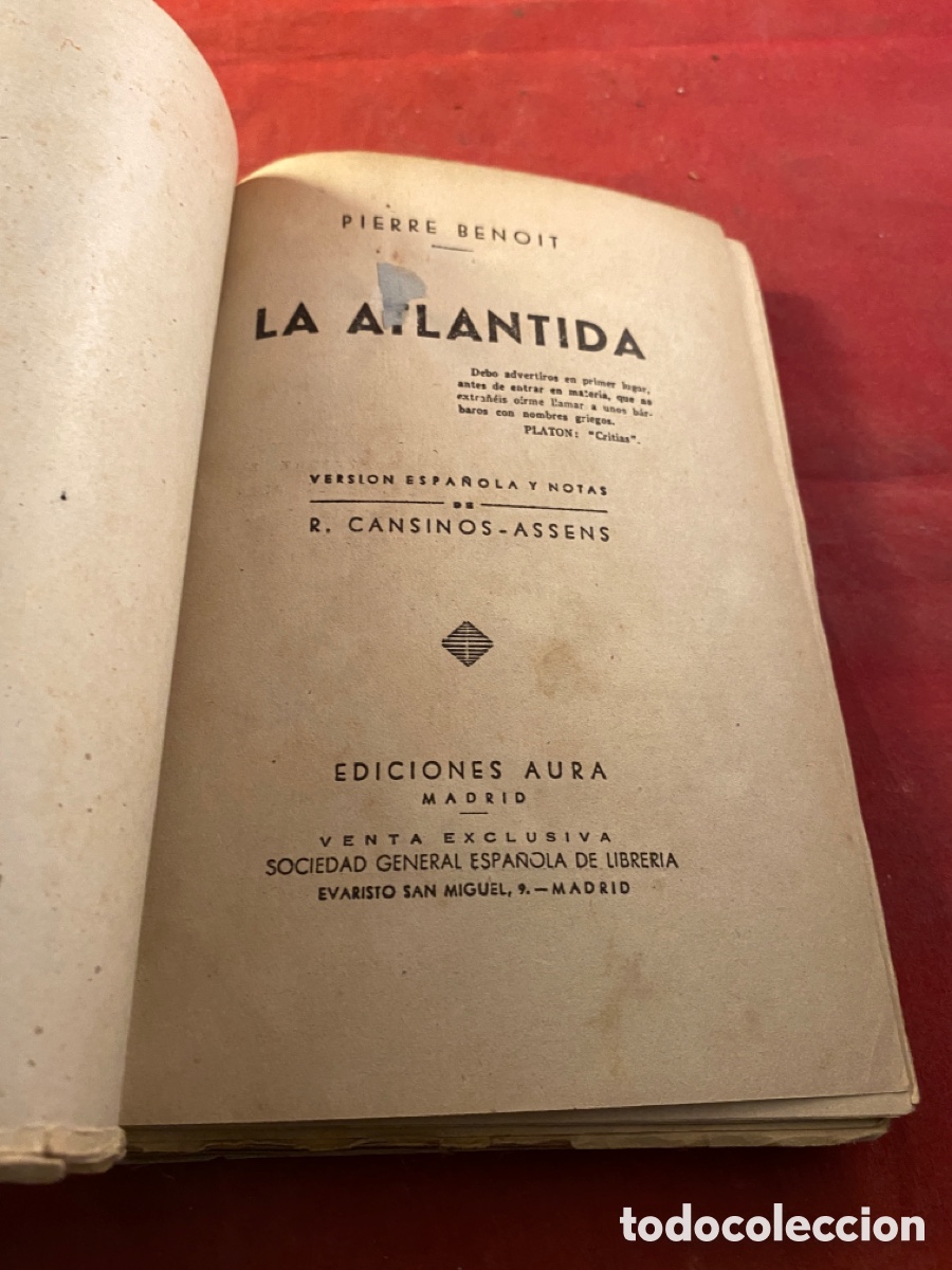Libros: LA ATL&Aacute;NTIDA - Foto 2