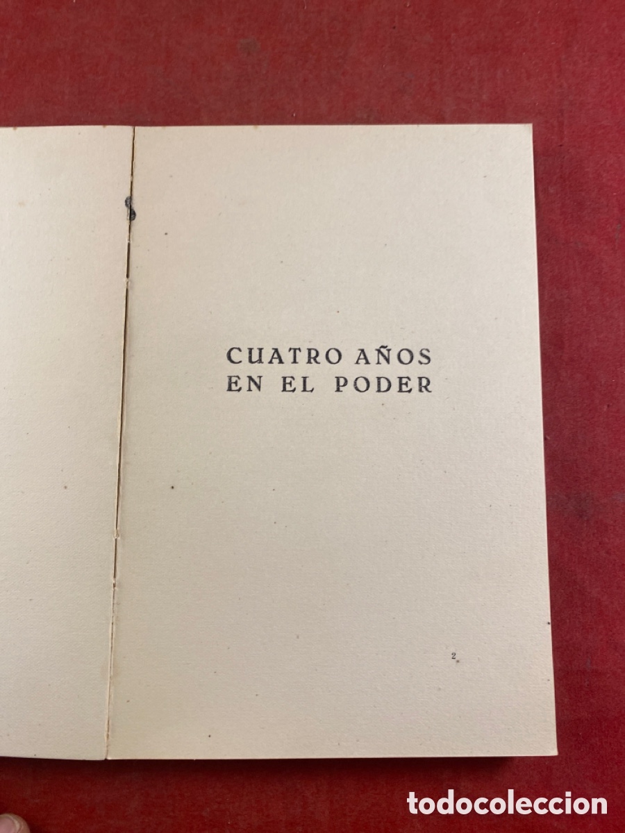 Libros: CUATRO A&Ntilde;OS EN EL PODER - Foto 3