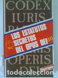 Libros: Los estatutos secretos del Opus Dei (II) - Foto 1