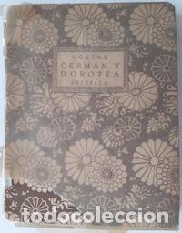 Libros: Germ&aacute;n y Dorotea - Goethe - Foto 1