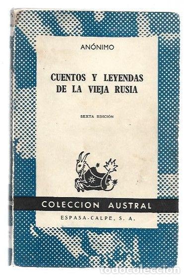 Libros: CUENTOS Y LEYENDAS DE LA VIEJA RUSIA - ANONIMO - Foto 3