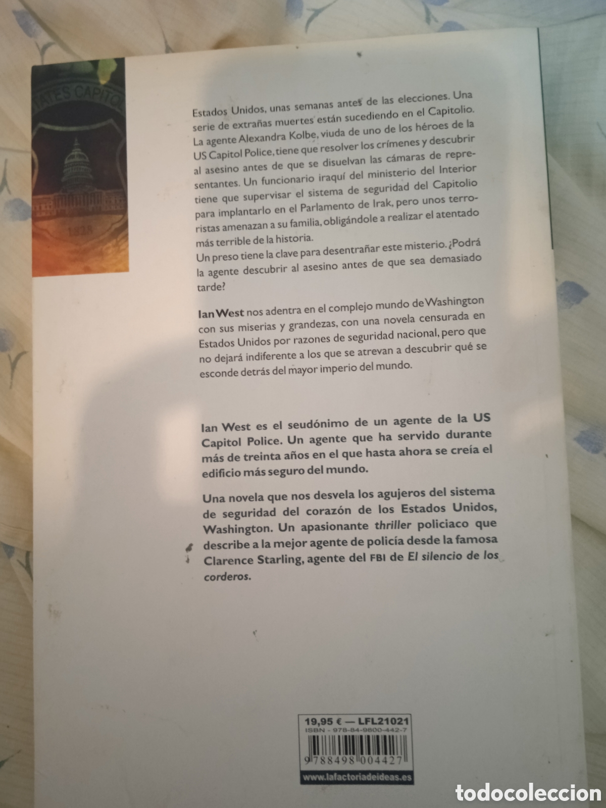 Libros: El patriota de Dios. PRIMERA EDICI&Oacute;N. Ian west - Foto 3