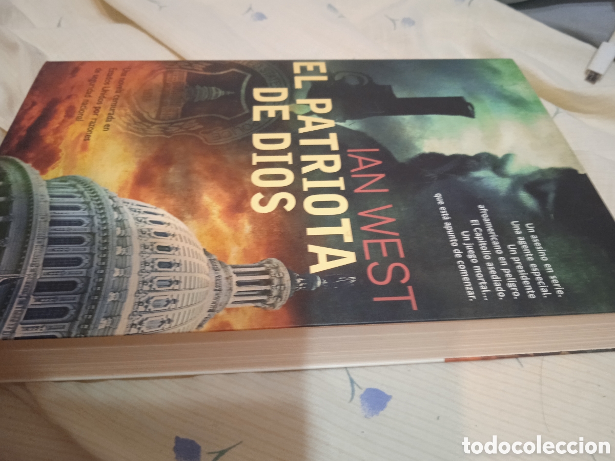 Libros: El patriota de Dios. PRIMERA EDICI&Oacute;N. Ian west - Foto 2