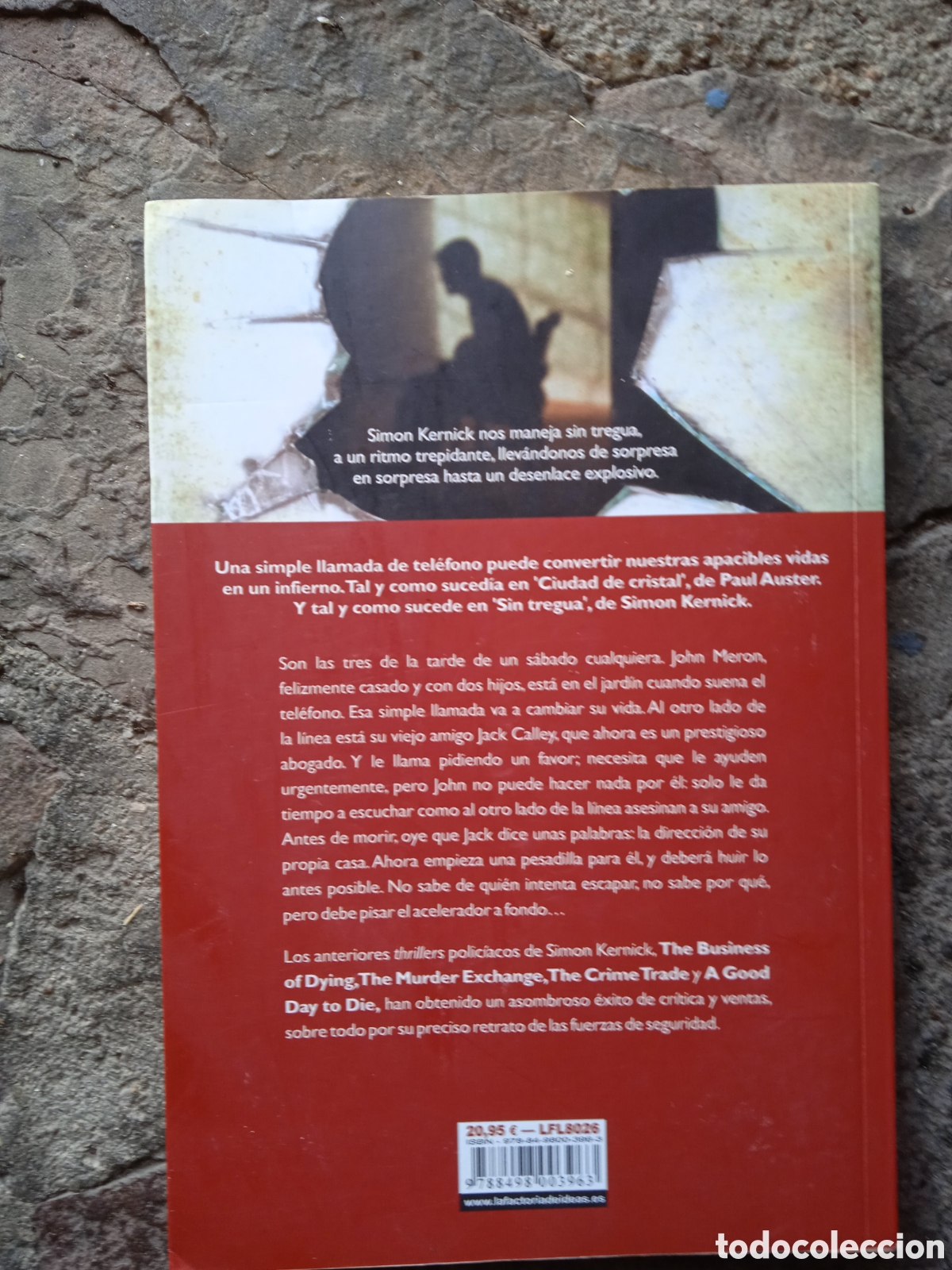 Libros: Sin Tregua. PRIMERA EDICI&Oacute;N. ENVIO GRATIS - Foto 2