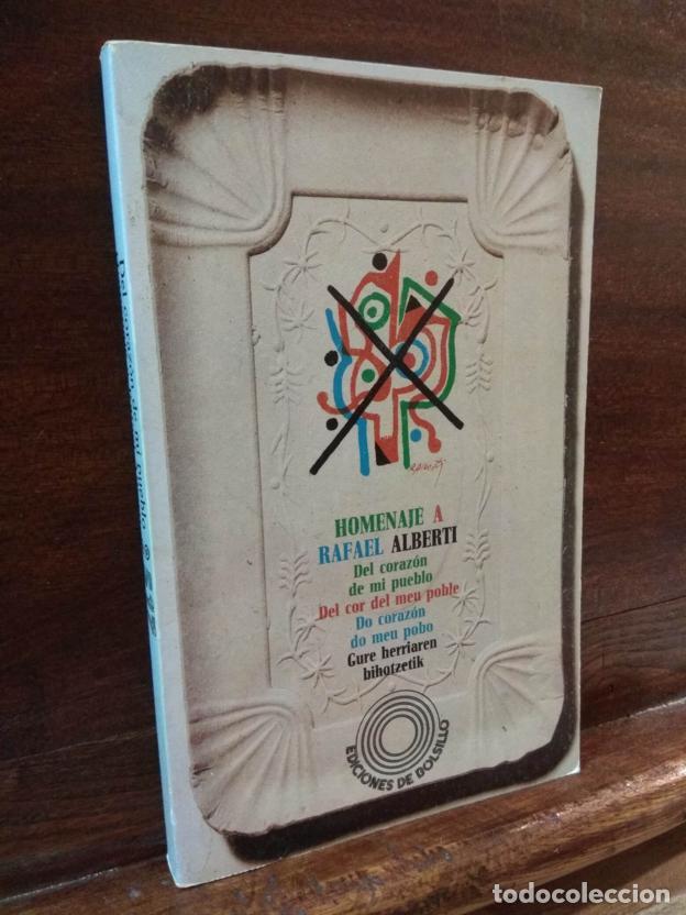 Libros: Homenaje a Rafael Alberti Del coraz&oacute;n de mi pueblo - Foto 1