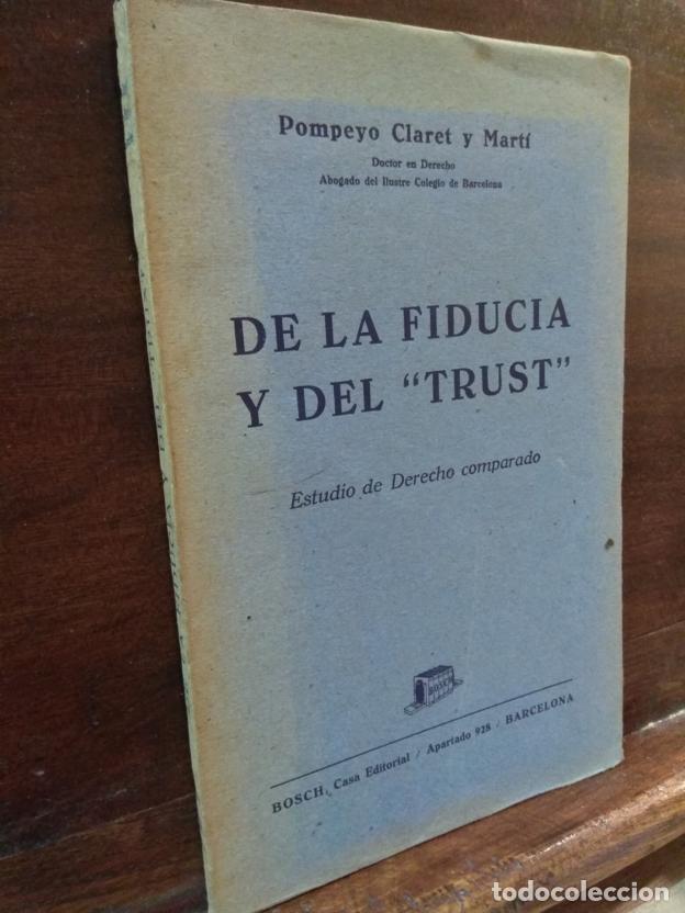 Livres: De la Fiducia y del Trust