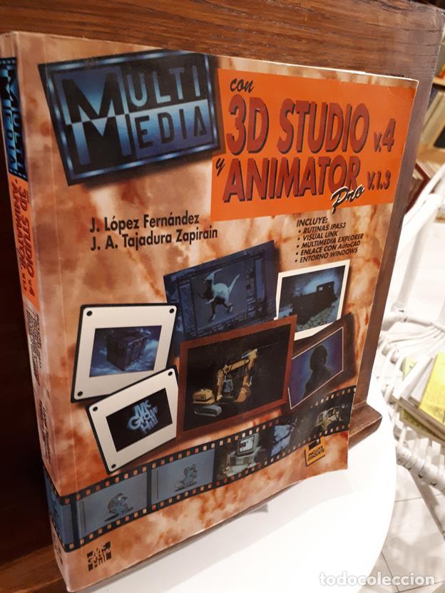 Libros: Multimedia con 3D Studio V.4 y Animator Pro V.1.3 - Foto 1