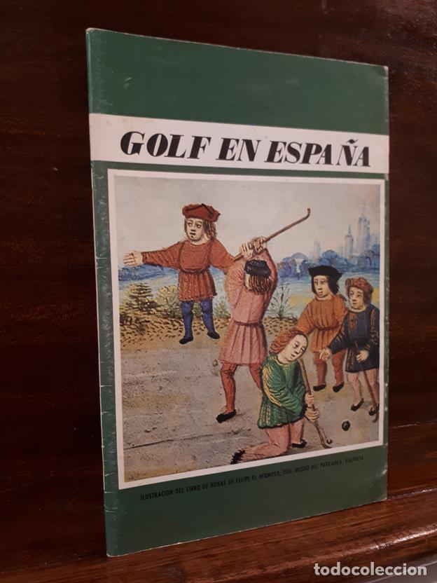 Libros: Golf en Espa&ntilde;a (Folleto) - Foto 1