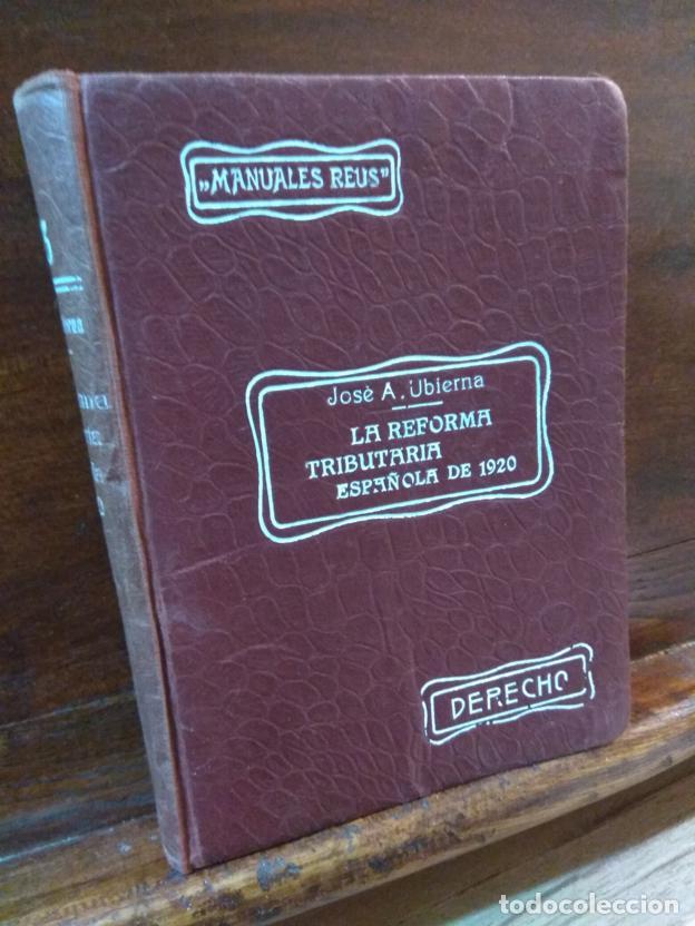 books: La reforma tributaria espa&ntilde;ola de 1920