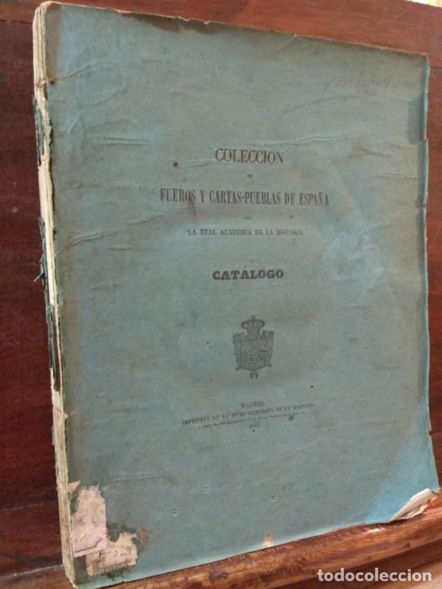 Livros em segunda m&atilde;o: Coleccion fueros y cartas - Pueblas de Espa&ntilde;a