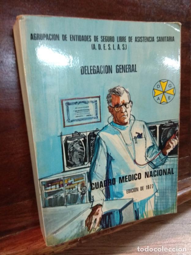 Libros: Cuadro medico nacional. Delegaci&oacute;n General