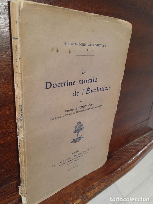 Libros: La Doctrine morale de L&acute;&Eacute;volution