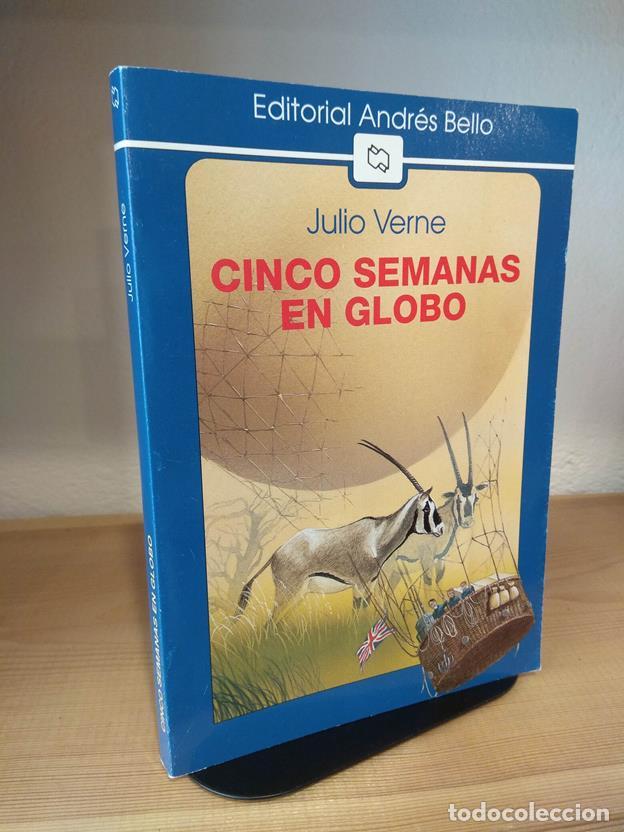 Libros: Cinco semanas en globo - Foto 1
