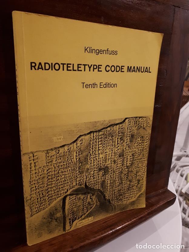 Libros: Radioteletype code manual - Foto 1