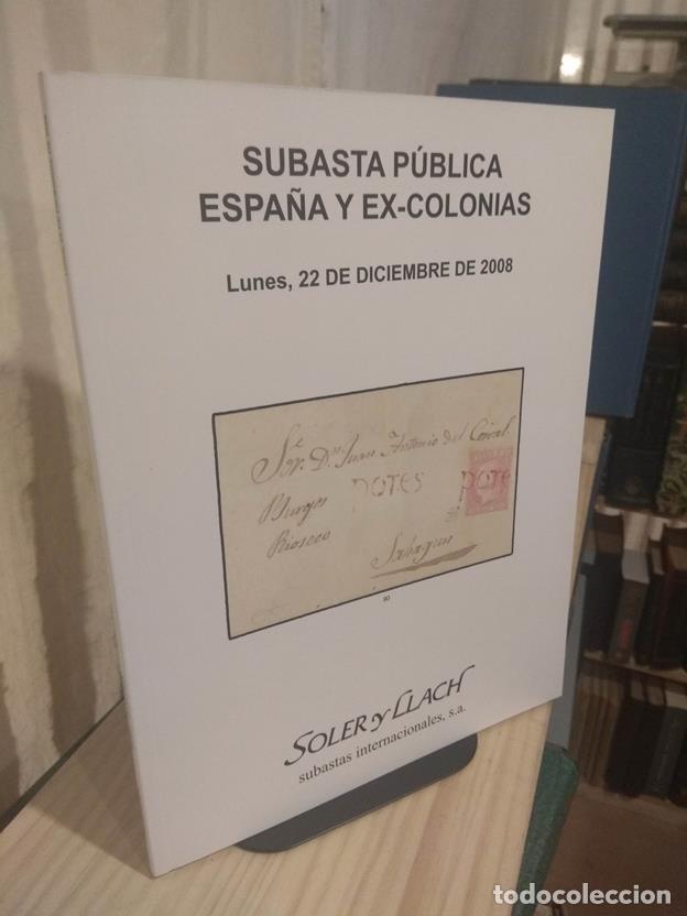 Libros: Subasta p&uacute;blica Espa&ntilde;a y ex-colonias