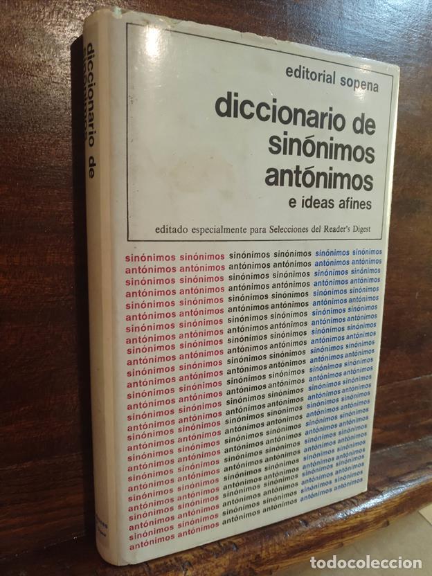 Livros em segunda m&atilde;o: Diccionario de sin&oacute;nimos y ant&oacute;nimos e ideas afines