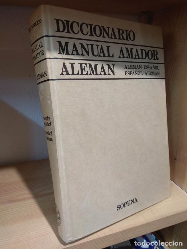 Libros: Diccionario Manual Amador Alem&aacute;n - Foto 1