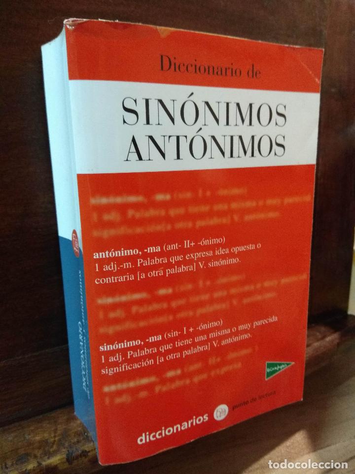 Libros: Diccionario de Sin&oacute;nimos y antonimos