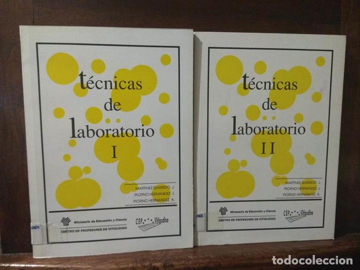 Libros: T&eacute;cnicas de laboratorio (dos tomos) - Foto 1