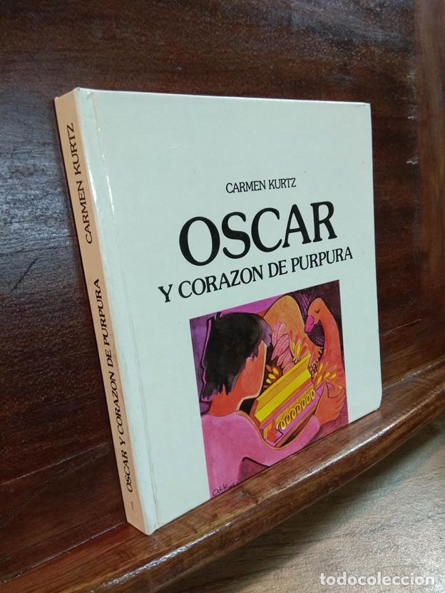 Libros: Oscar y coraz&oacute;n de p&uacute;rpura - Foto 1