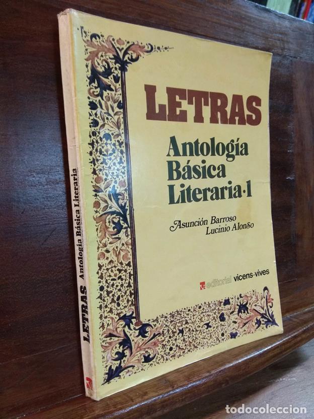 Libros: Letras Antolog&iacute;a B&aacute;sica Literaria 1 - Foto 1