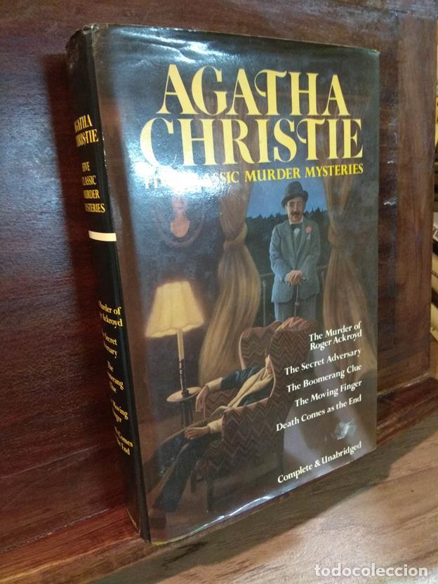 Libros: Agatha Christie Five Classic Murder Mysteries - Foto 1