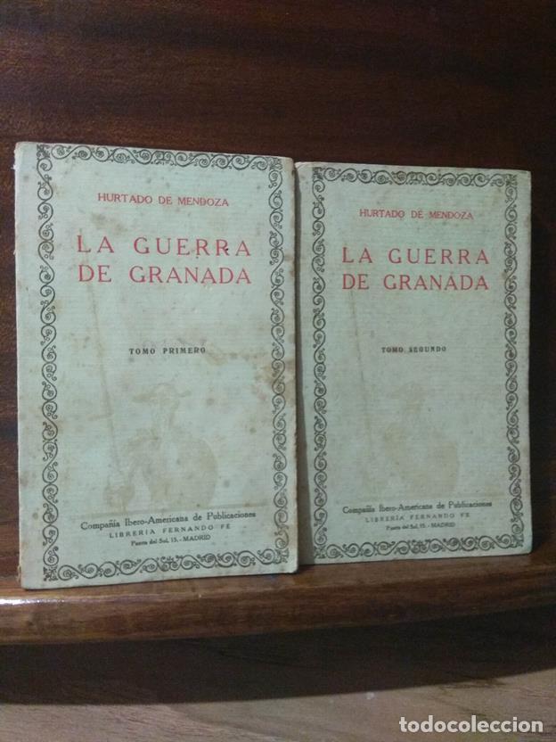 Libros: La Guerra De Granada (Dos Tomos) - Foto 1