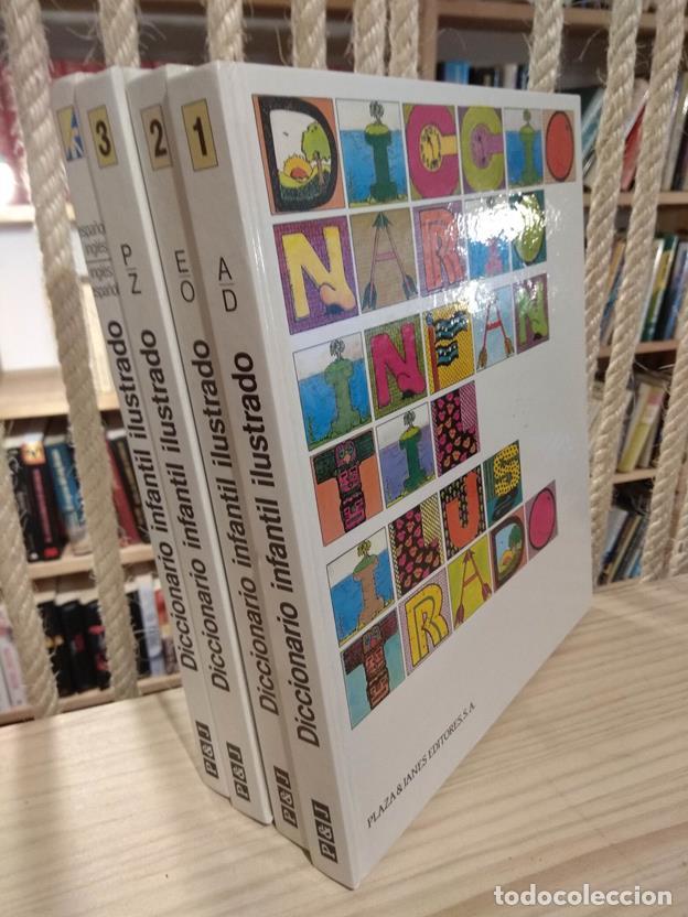 Libros: Diccionario Infantil Ilustrado (4 tomos) - Foto 1
