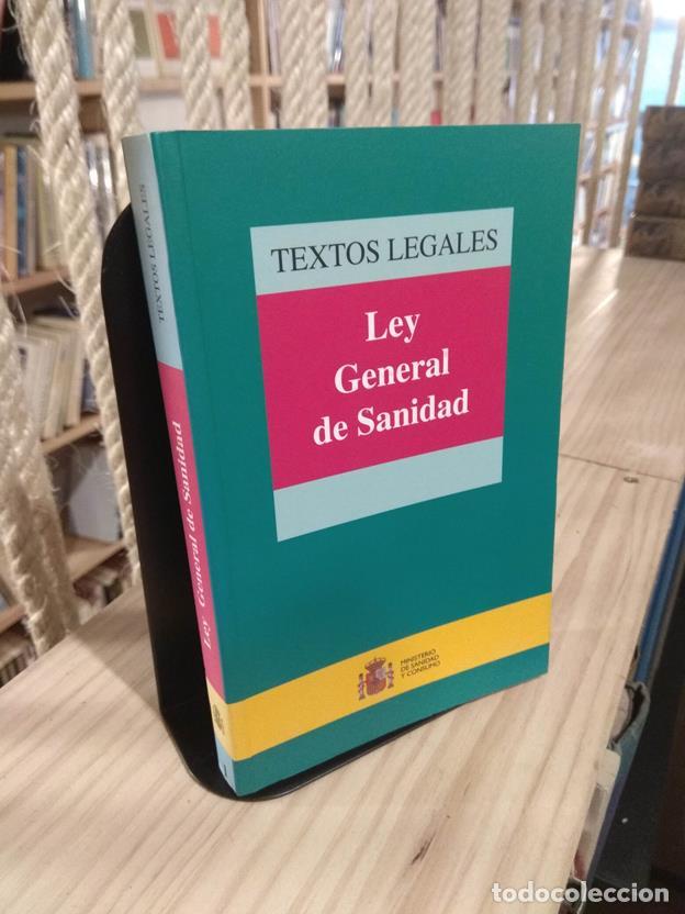 Libros: Textos legales Ley General de Sanidad - Foto 1