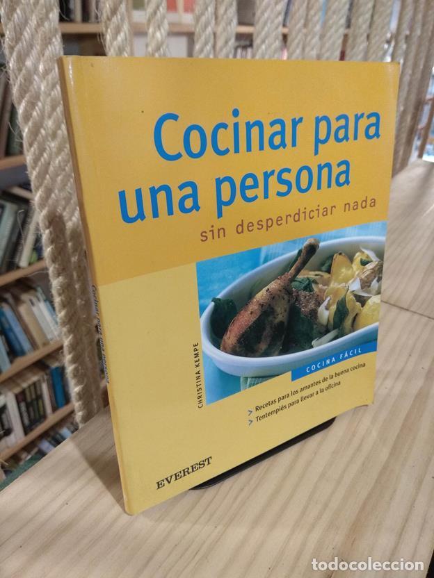 Libros: Cocinar para una persona sin desperdiciar nada - Foto 1