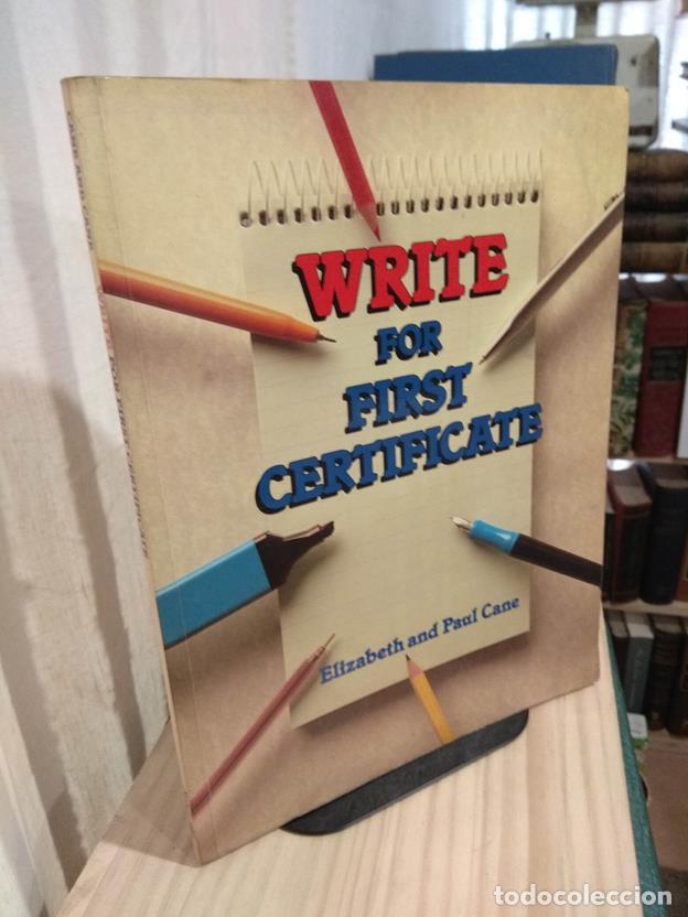 Libros: Write for first certificate - Foto 1