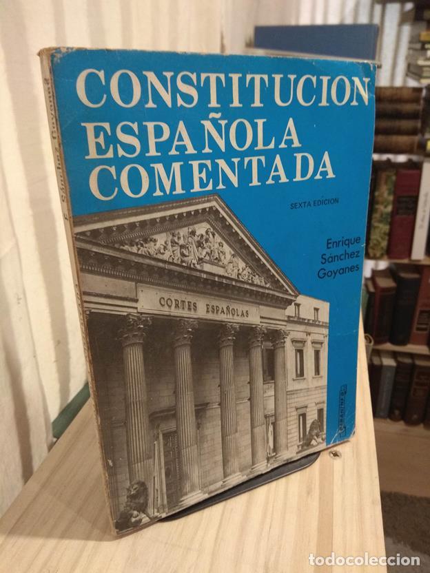 Libros: Constituci&oacute;n Espa&ntilde;ola comentada - Foto 1
