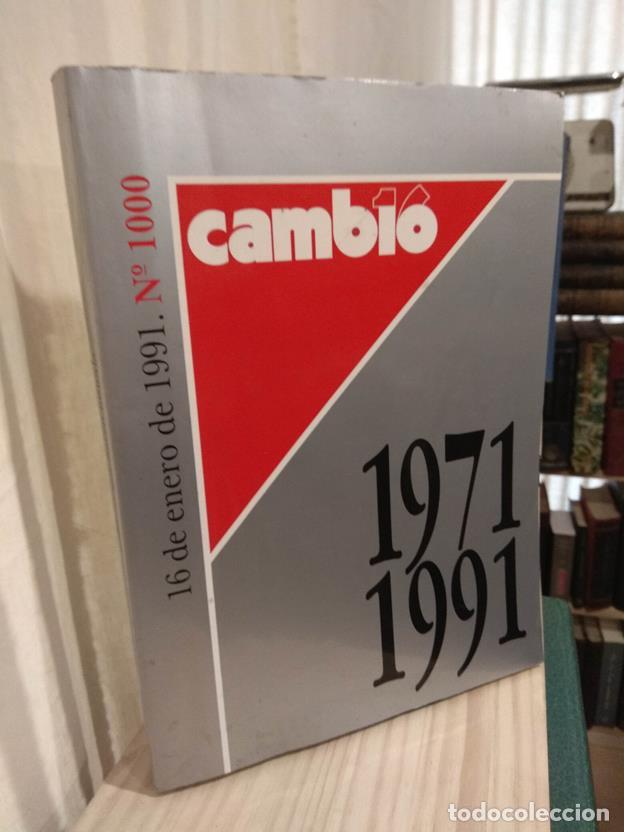 Libros: Cambio 16 1971-1991 n&ordm;1000 - Foto 1