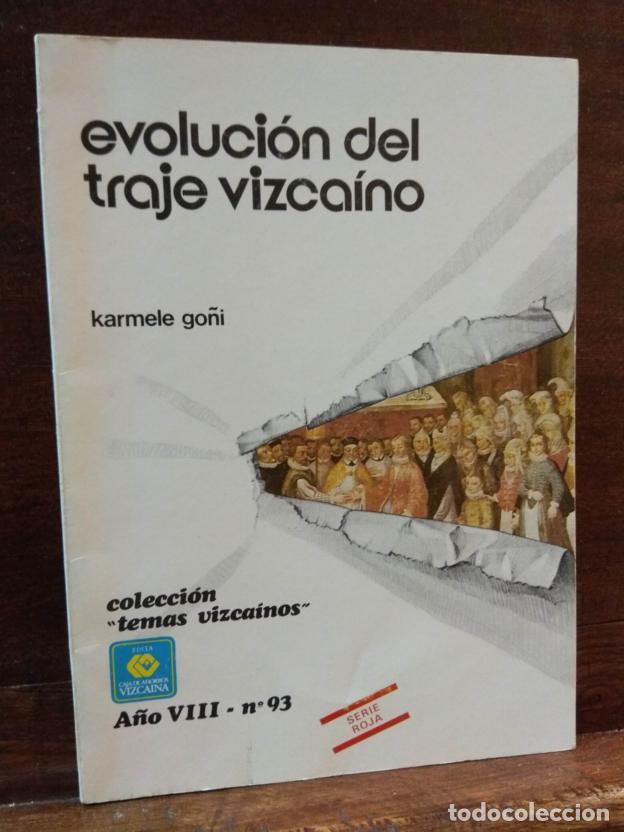 Libros: Evoluci&oacute;n del traje vizca&iacute;no - Foto 1