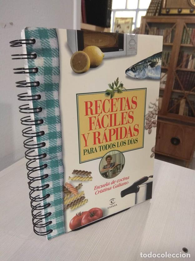 Libros: Recetas f&aacute;ciles y r&aacute;pidas - Foto 1