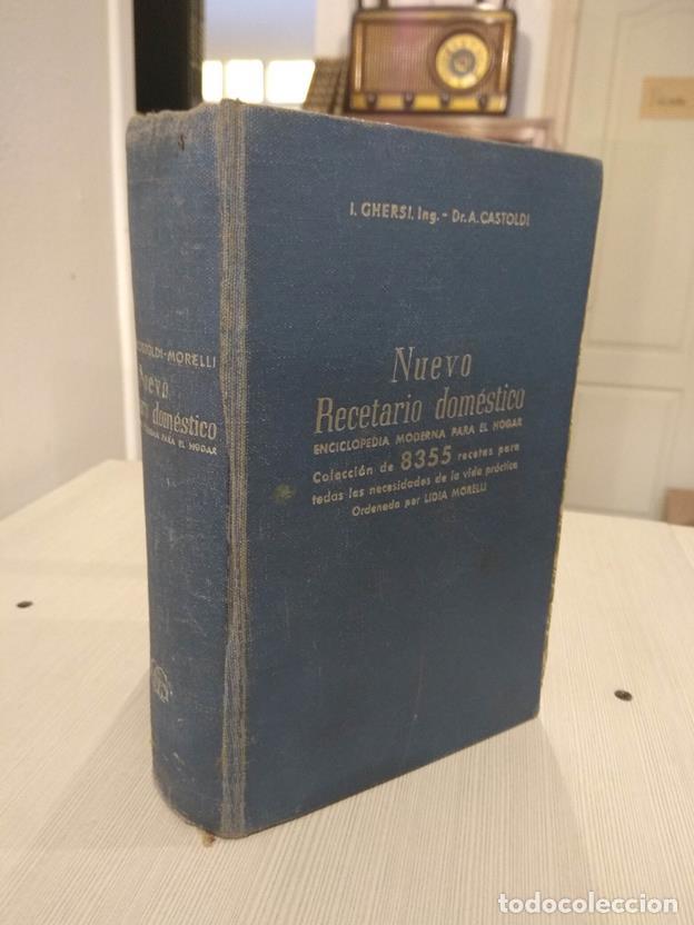 Livros em segunda m&atilde;o: Nuevo Recetario domestico. Enciclopedia moderna para el hogar