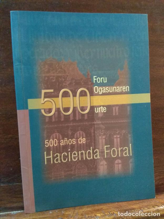 Libros: 500 a&ntilde;os de Hacienda Foral - Foto 1