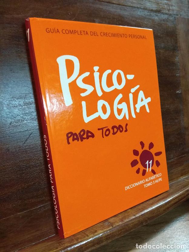 B&uuml;cher: Psicolog&iacute;a para todos 11 Diccionario alfab&eacute;tico Tomo 3