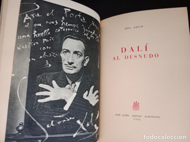 Libros: DALI AL DESNUDO. DEL ARCO. - Foto 2