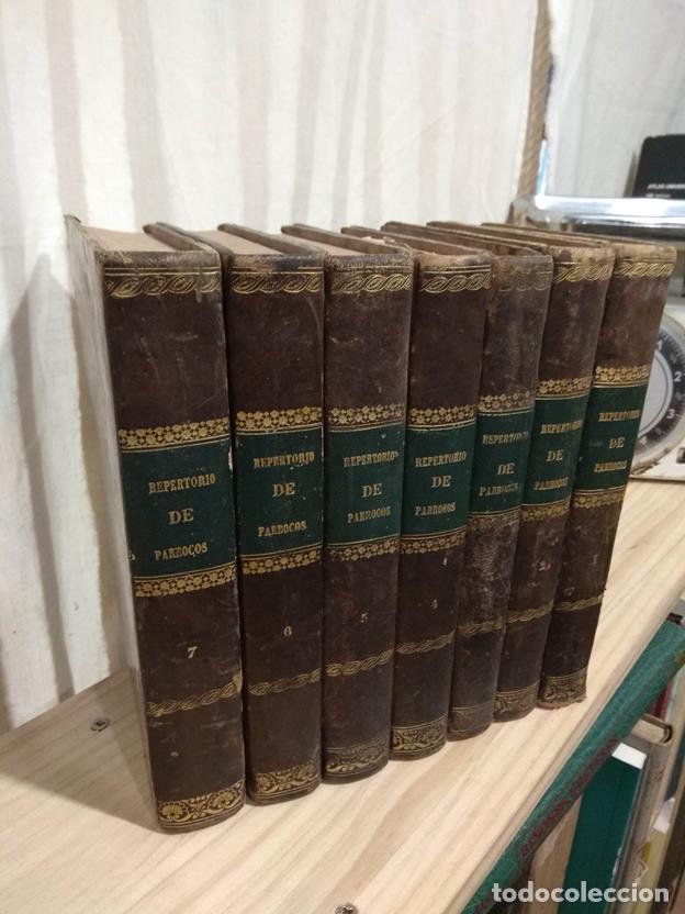 Libros: Repertorio de parrocos (7 tomos) - Foto 1