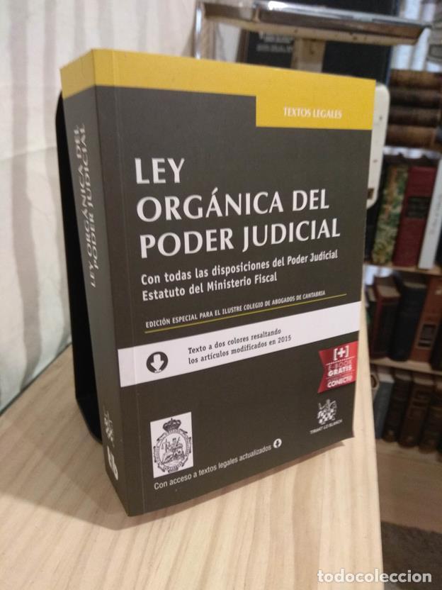 Libros: Ley org&aacute;nica del poder judicial - Foto 1
